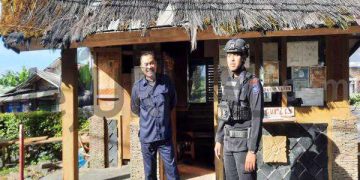Patroli Sambang Kamtibmas Sat Brimob Polda Jabar Sasar Tempat Wisata Cipanas