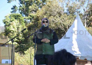 Ribuan Kader se Kabupaten Bandung Ikuti Jambore PKK di Rancaupas Rancabali