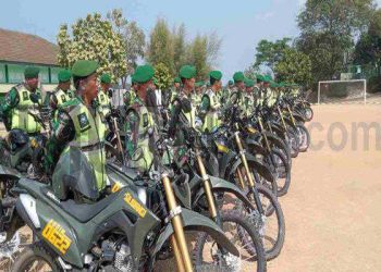 Kodim 0622/Kabupaten Sukabumi Gelar Apel Pasukan Siap Amankan Pilkades