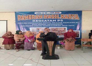 Kegiatan Pameran Hasil Karya P5 di SMAN 1Jatinangor