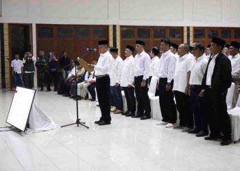 Deklarasi Damai 85 Calon Kades di Kabupaten Bandung
