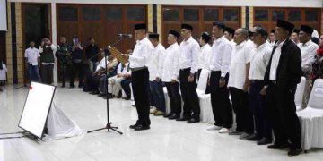 Deklarasi Damai 85 Calon Kades di Kabupaten Bandung