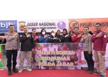 Bidang Humas  Polda Jabar Gelar Bakti Sosial Dalam Rangka  HUT Humas Polri ke-72 Tahun 2023