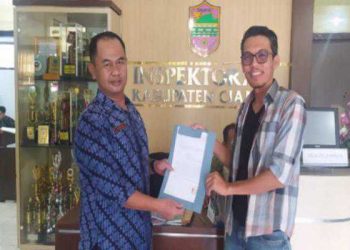 Tokoh Masyarakat Ini Laporkan Desa Imbanagara Raya ke Inspektorat Ciamis, Terkait Apa?