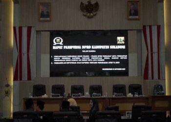Rapat Paripurna DPRD Kabupaten Sukabumi ke 24 Digelar, Ini Agendanya