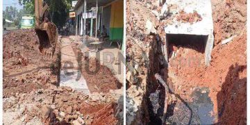 Tak Terlihat Diawasi, Pekerjaan Proyek Udith Tanjung Mekar Bidang SDA PUPR Karawang Dikhawatirkan Asal Jadi