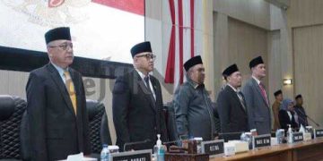 Paripurna DPRD Kabupaten Sukabumi Agenda PAW dan Penandatanganan Nota Kesepahaman KUA-PPAS Perubahan