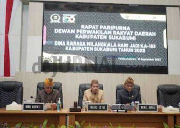 Rapat Paripurna DPRD Kabupaten Sukabumi : Peringati Hari Jadi ke 153