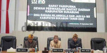 Rapat Paripurna DPRD Kabupaten Sukabumi : Peringati Hari Jadi ke 153
