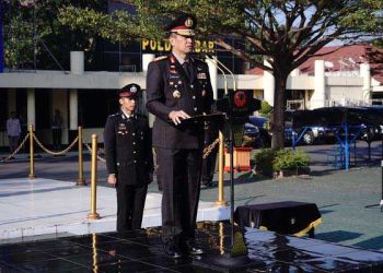 Wakapolda Jabar Pimpin Upacara Peringatan Hari Kesakitan Pancasila Tahun 2023