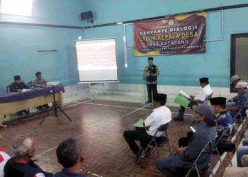 P2KD Desa Katapang Gelar Kampanye Dialogis Calkades Empat Hari Jelang Nyoblos