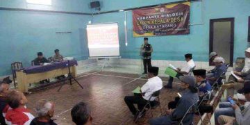 P2KD Desa Katapang Gelar Kampanye Dialogis Calkades Empat Hari Jelang Nyoblos