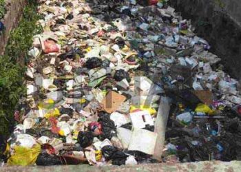 Sudah Satu Bulan Sampah Menumpuk di Sungai Cikahyangan, DLH Belum Bergerak