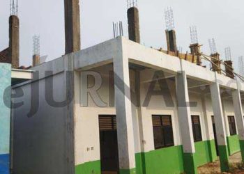 Sempat Terbengkalai, Pembangunan SMPN 4 Margahayu Dilanjut Dua Lantai