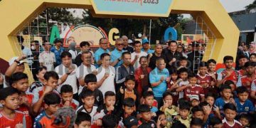 Kapolda Jabar Hadiri Undangan PSSI Dalam Kegiatan Talkshow Pada Rangkaian Trophy Experience