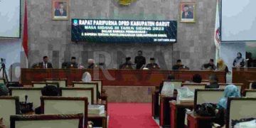 Rapat Paripurna DPRD Garut Bahas Baberapa Raperda Diselingi Interupsi Legislator Cucu
