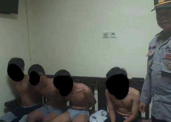 Polsek Purwasari Polres Karawang Ringkus Genk Motor yang Resahkan Masyarakat