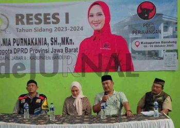 Anggota DPRD Jabar Hj. Nia Purnakania Tampung Aspirasi Warga Desa Gunung Leutik