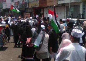 Peringatan Hari Santri di Garut Jadi Momen Dukungan dan Doa Bagi Rakyat Palestina