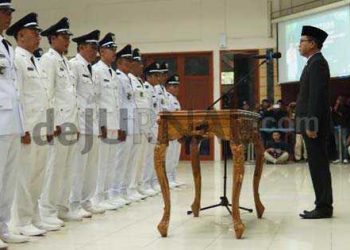 Gercep! Dua Hari Pasca Pilkades Serentak, Bupati Bandung Lantik Para Kades Terpilih