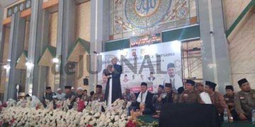 Dai Kamtibmas Polres Garut Gelar Sholawat Kebangsaan dan Doa Bersama Jelang Pemilu 2024