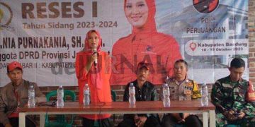 Reses Anggota DPRD Provinsi Jabar Hj Nia Purnakania Bersama Warga Masyarakat Pacet