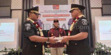 Pisah Sambut Kalapas II B Garut, Dari Iwan Gunawan Wahyudi Kepada Rusdedy