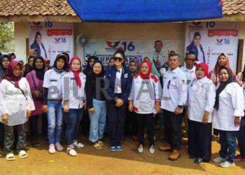 Caleg DPR RI Blusukan Kunjungi Warga Sawahlega Desa Nanggelan Pacet Kabupaten Bandung