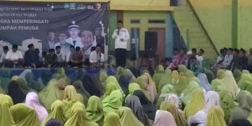 MWC NU dan Pemdes Ciparay Gelar Pengajian Syahriahan, Jamaah Padat