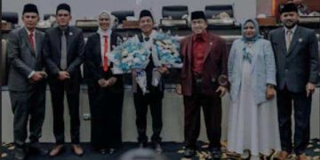 Di Hadapan Sidang Paripurna DPRD Karawang Cellica Resmi Mundur, H. Aep Plt Bupati Karawang