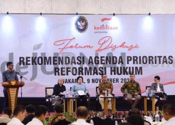 Menkopolhukam Gelar FGD Bertemakan ‘Rekomendasi Agenda Prioritas Percepatan Reformasi Hukum’