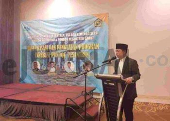 Wujudkan Program Digitalisasi dan Inkubasi Pesantren, Kemenag Garut Kerjasama Dengan Bank Syariah Indonesia