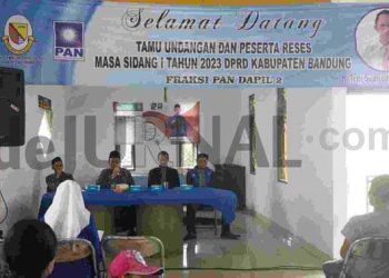 Reses di Desa Sukamukti Anggota DPRD Kabupaten Bandung Tedi Supriadi, SPd MSi Ajak Warga Gunakan Hak Pilih Tanggal 14 Februari 2024
