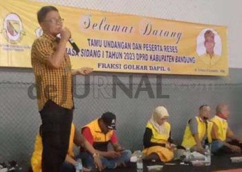 Reses Anggota DPRD Kabupatan Bandung Fraksi Golkar H Firman B Sumantri MBA Serap Aspirasi Penanganan Korban Kebakaran