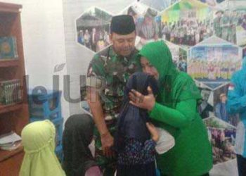 Jum’at Berkah, Koramil 2408 Ciparay Baleendah Santuni Anak Yatim Piatu dan Dhuafa LKSA Yapepam Ciparay