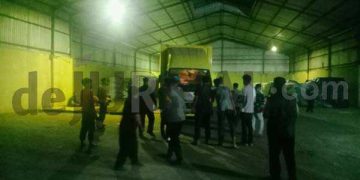 Polres Purwakarta Siagakan Personel Di Gudang Logistik KPU