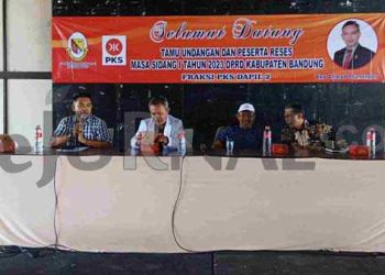 Legislator F PKS Eka Ahmad Munandar Wadahi Aspirasi Warga Desa Katapang