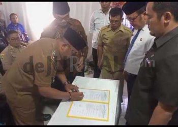 Sertijab Kepala Desa Tamansari, Tim 9 : Semoga Kades Sekarang Kukuh Berjuang Demi Masyarakat