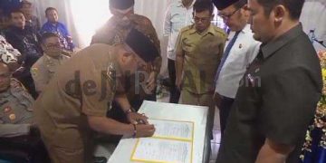 Sertijab Kepala Desa Tamansari, Tim 9 : Semoga Kades Sekarang Kukuh Berjuang Demi Masyarakat