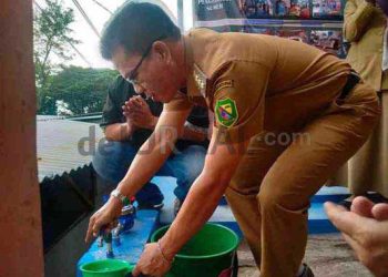 Penuhi Kebutuhan Air Bersih Warga, Bupati Bandung Resmikan SPAM di Desa Nagrog