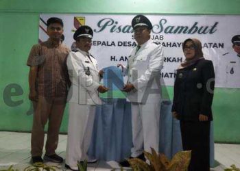 Sepuluh Tahun Jadi Kades H. Amin Undur Diri Karena Nyaleg