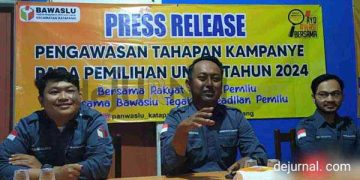 Panwascam Katapang Siap  Lakukan Pengawasan Tahapan Kampanye Pemilu 2024