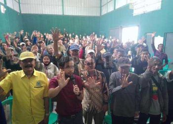 Legislator Golkar H Anang Susanto Sosialisasikan Visi Misi Caleg dan Tatacara Pencoblosan Pemilu 2024