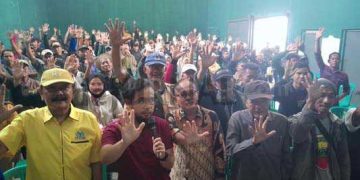 Legislator Golkar H Anang Susanto Sosialisasikan Visi Misi Caleg dan Tatacara Pencoblosan Pemilu 2024