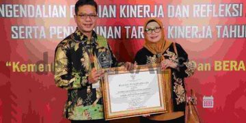 Terbaik Kategori Indeks Reformasi Hukum, Pemkab Bandung Raih Penghargaan dari Menteri Hukum dan HAM RI