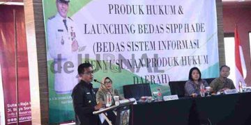 Beri Kepastian Hukum, Bupati Bandung Launching Aplikasi Bedas SIPPHADE