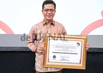 Kabupaten Bandung Dapat Penghargaan ‘Zona Hijau’  Predikat Kepatuhan Standar dalam Pelayanan Publik