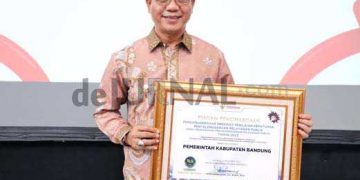 Kabupaten Bandung Dapat Penghargaan ‘Zona Hijau’  Predikat Kepatuhan Standar dalam Pelayanan Publik