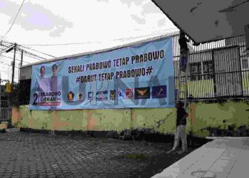 Kader Golkar Ini Kecewa, Spanduk Prabowo-Gibran di Halaman Sekretariat Tak Terpasang Lagi