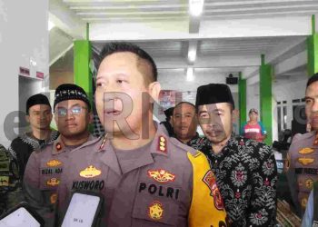 Jum’at Curhat Kapolresta Bandung di Margahayu Pesan pada Warga  Gunakan Hak Pilih  di Pemilu 14 Februari 2024